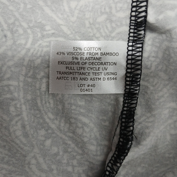 Coolibar Oceanside Tunic Sun Protection 3/4 Sleeve Dress .Size S - Picture 6 of 7